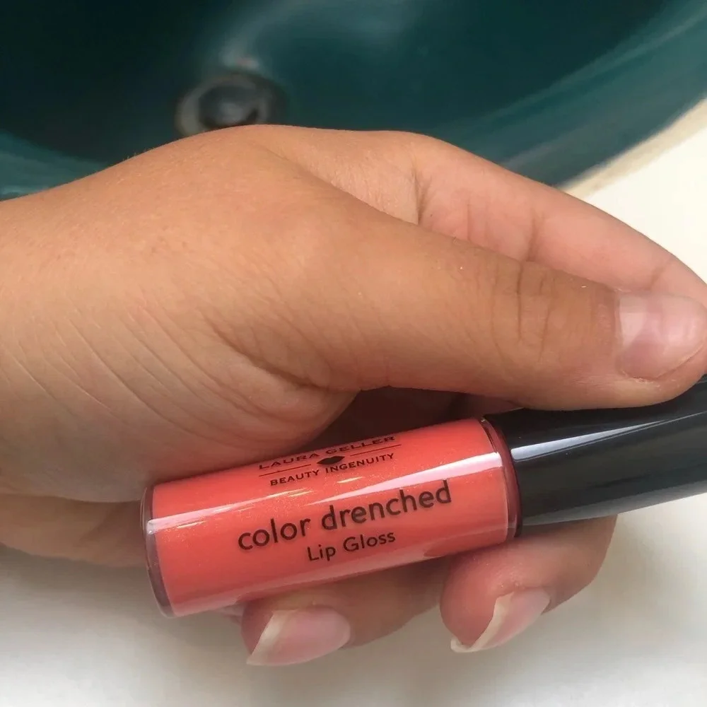 NIB LAURA GELLER MINI MELON INFUSION LIP GLOSS